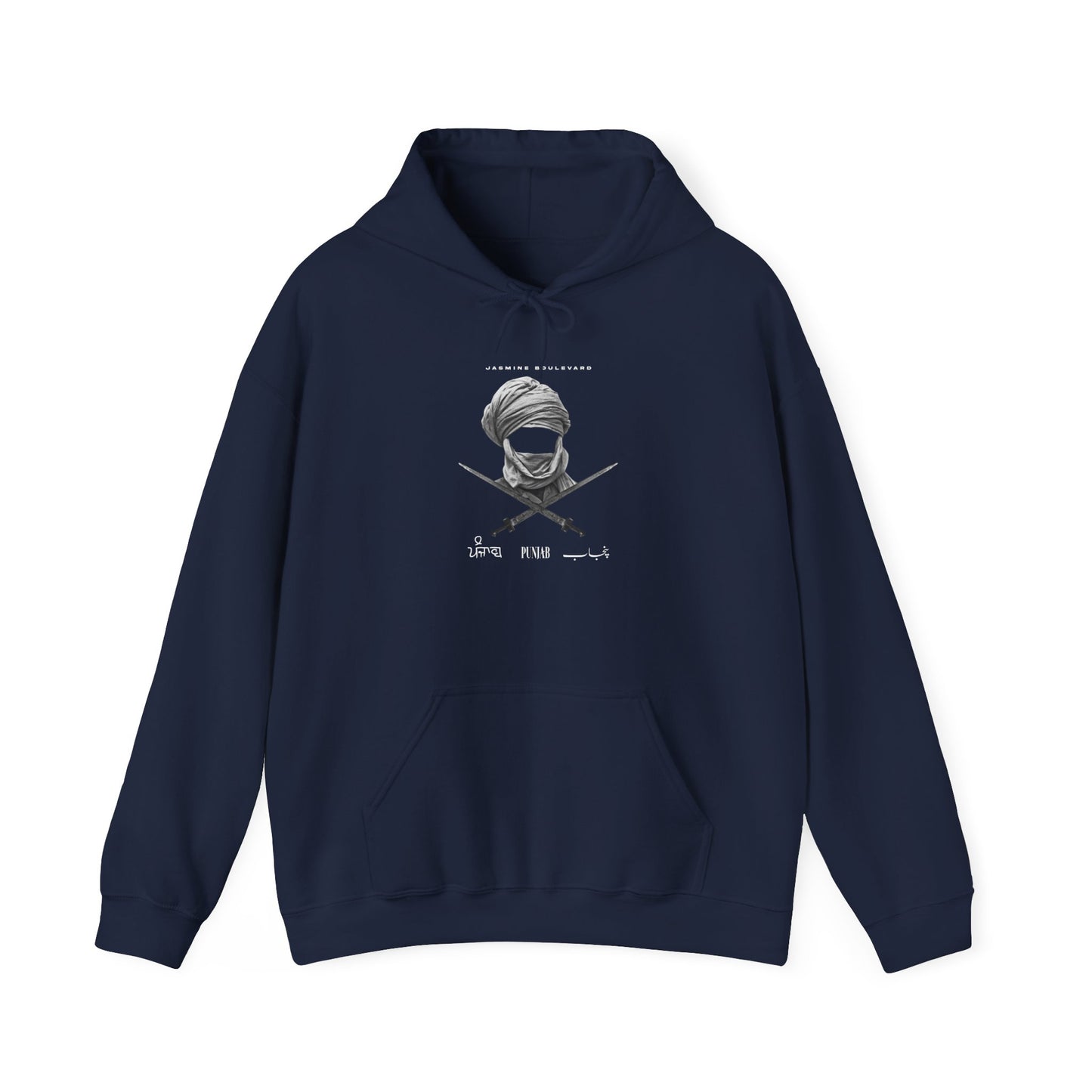 Hooded Warrior Panjab Unisex Heavy Blend Hoodie